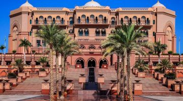 The completed Conference & Palace Hotel, Abu Dhabi